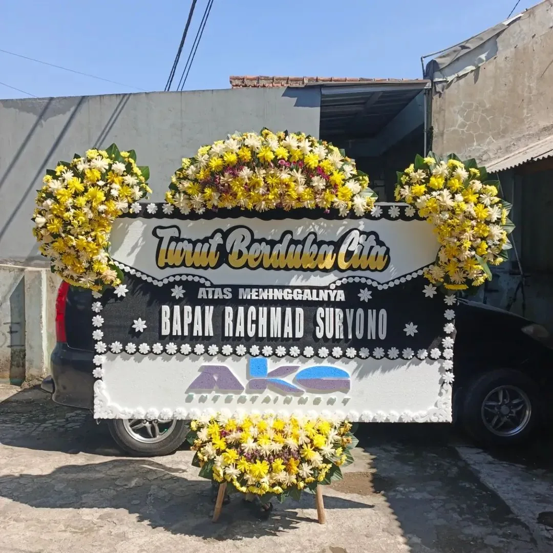 Papan Duka Cita (Putih & Kuning)